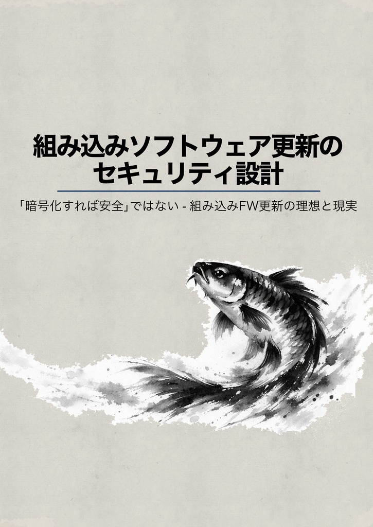 組み込みソフトウェア更新のセキュリティ設計