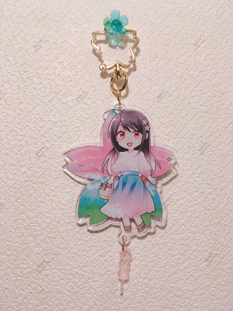 おでかけこむた（春） アクリルキーホルダー