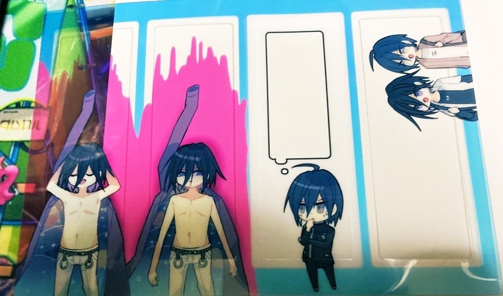 王最バラエティクリアしおり