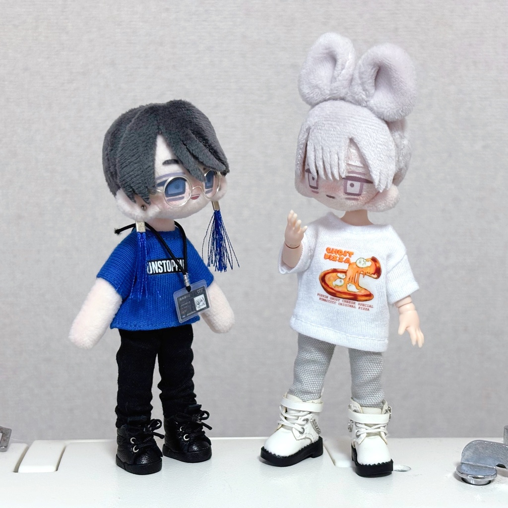 1/12足長ぬい型紙