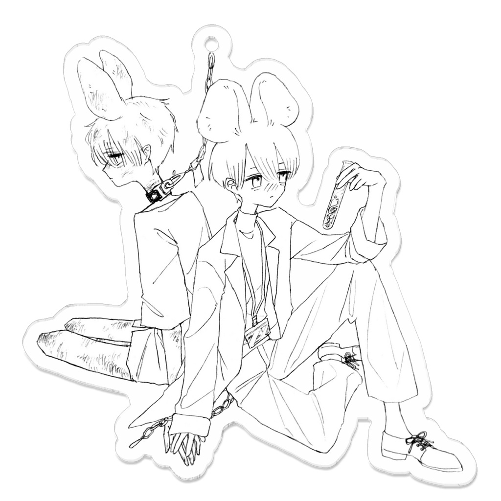 シノとSYN-0のアクキー