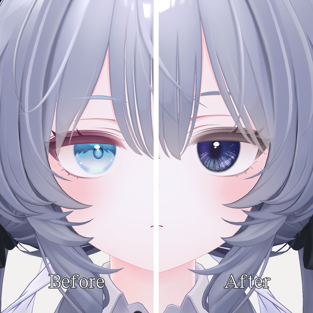 【ラムネ用】Starglow Iris【Eye Texture】 #VRC_おやつ工房