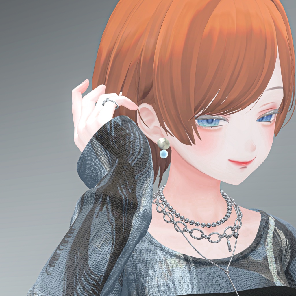 【VRChat】真珠のアクセサリー #VRC_おやつ工房