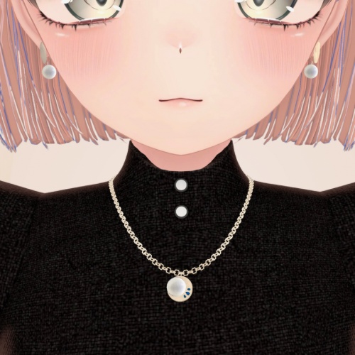 【VRChat】真珠のアクセサリー #VRC_おやつ工房