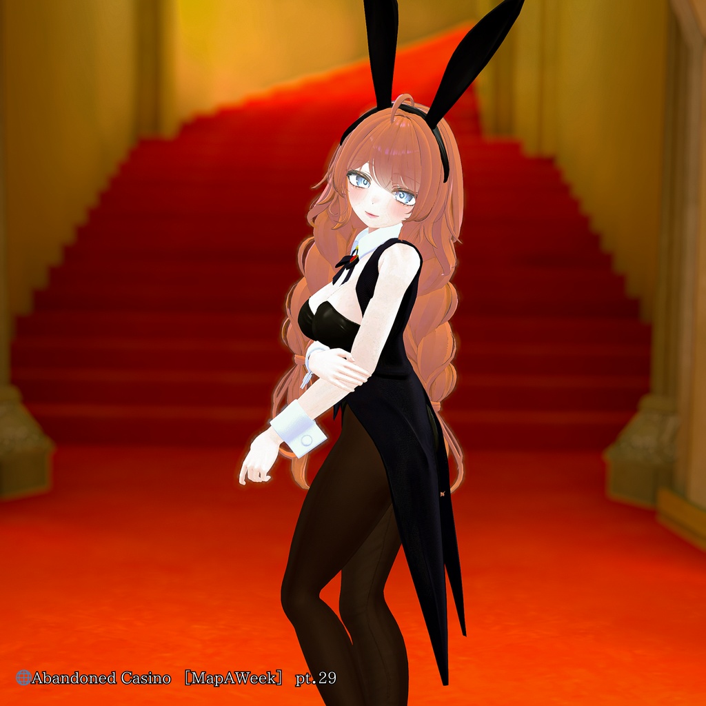 【無料】マヌカ対応 バニーポーズアニメーション3種類【VRChat】