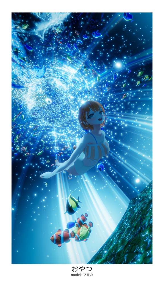 【6アバター対応】Parfait Splash (MANUKA/SHINRA/SHIRATSUME/LAPWING/UZURUHA/LUCIFER) #VRC_おやつ工房