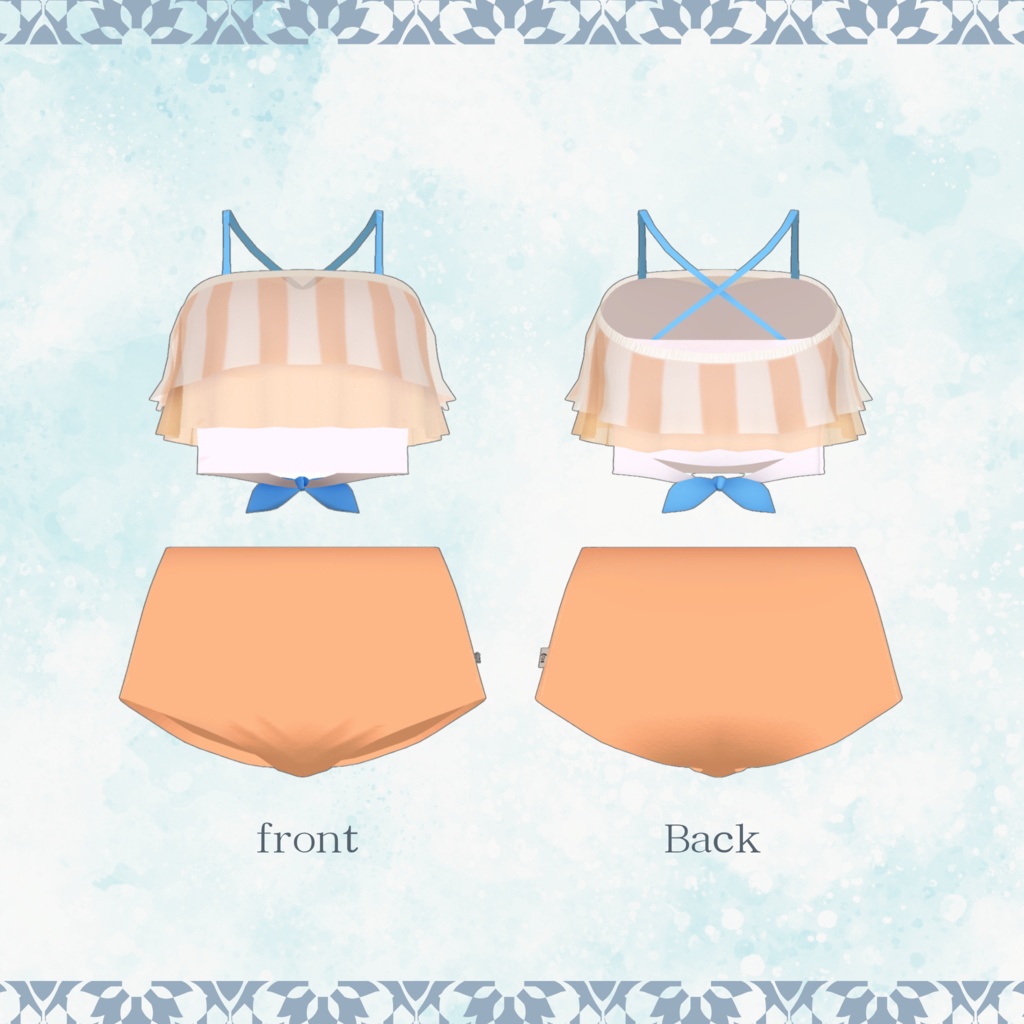 【6アバター対応】Parfait Splash (MANUKA/SHINRA/SHIRATSUME/LAPWING/UZURUHA/LUCIFER) #VRC_おやつ工房