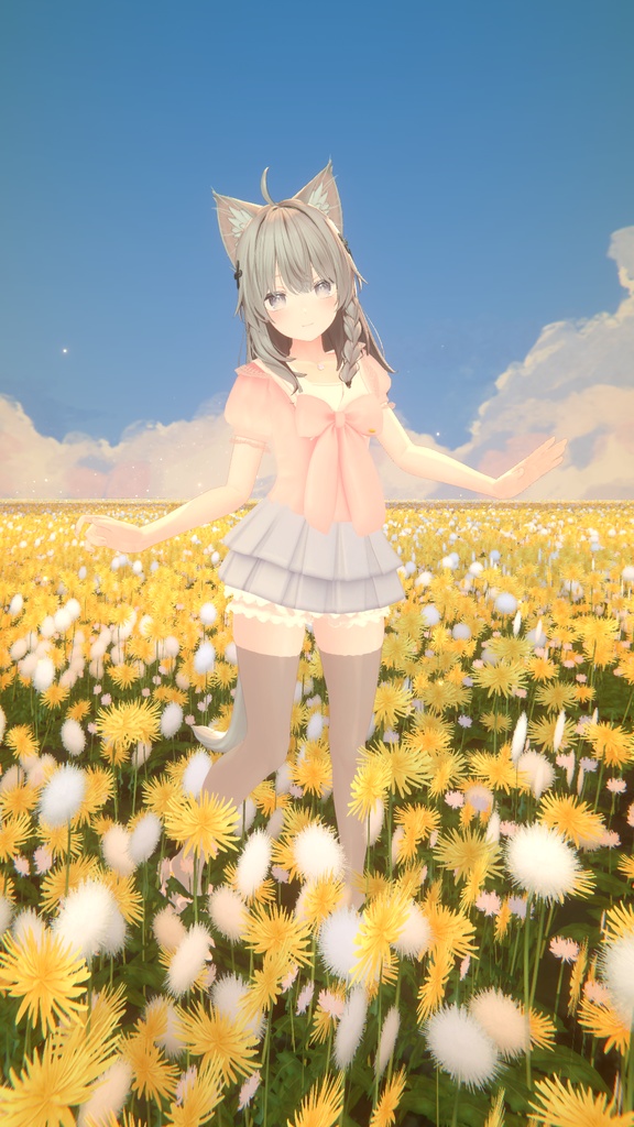 【MA】【しなの対応】Nocturne【VRChat向け衣装モデル】