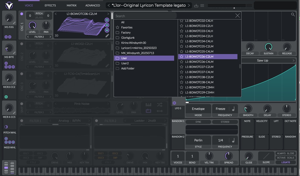 Lyricon-1 Sampling WAV & VITAL Wavetables & Presets for Windsynth (Free)