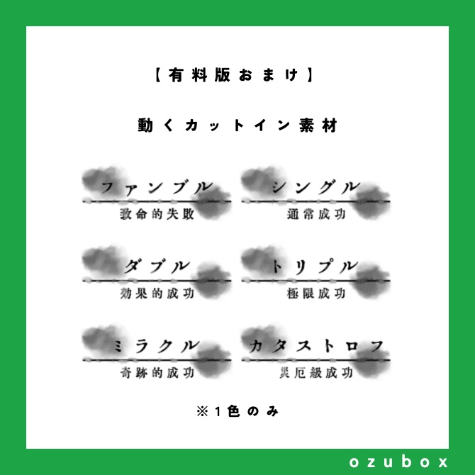 【ココフォリア向け】滲み共鳴感情アイコン素材【無料版あり】