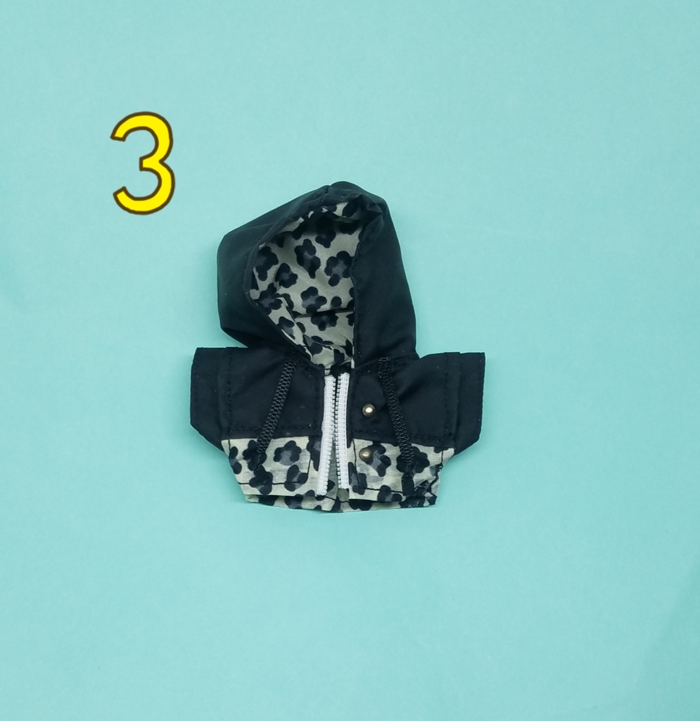 10cmサイズ 12cmサイズ ぬい服 デニムキャップ マウンテンパーカー 夏物シャツ ショルダーバック