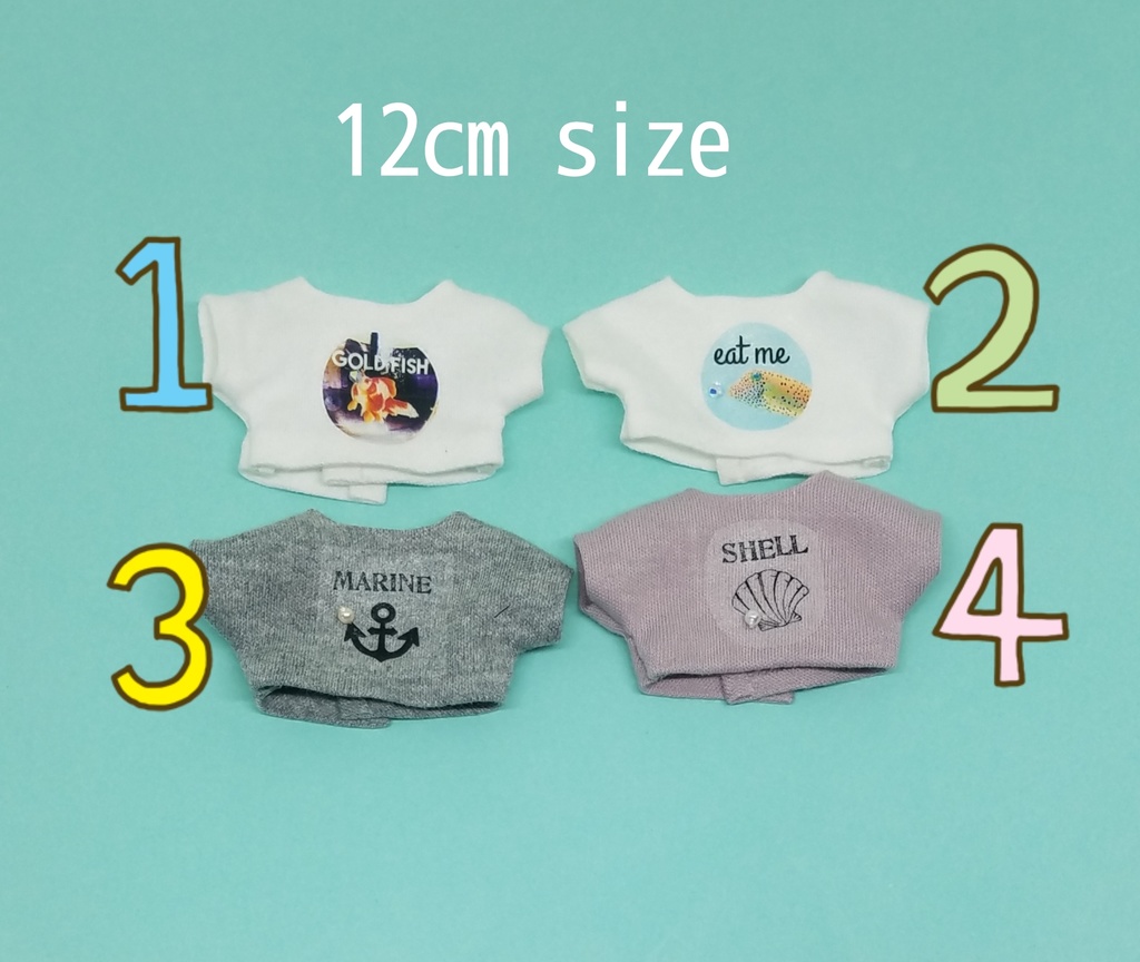 10cmサイズ 12cmサイズ ぬい服 デニムキャップ マウンテンパーカー 夏物シャツ ショルダーバック