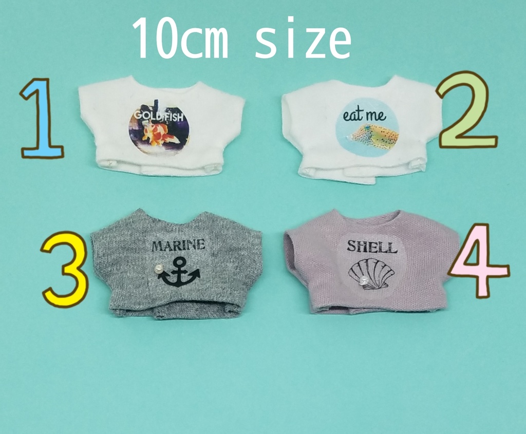 10cmサイズ 12cmサイズ ぬい服 デニムキャップ マウンテンパーカー 夏物シャツ ショルダーバック