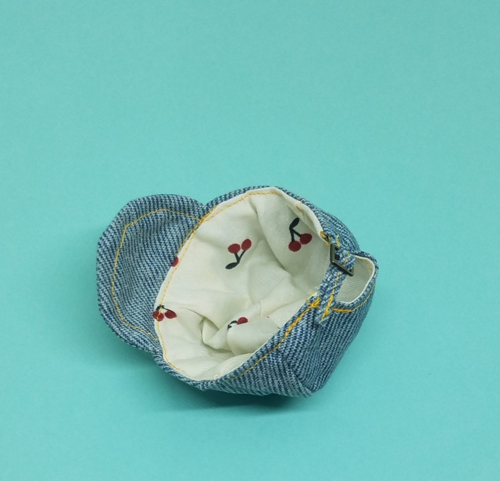 10cmサイズ 12cmサイズ ぬい服 デニムキャップ マウンテンパーカー 夏物シャツ ショルダーバック