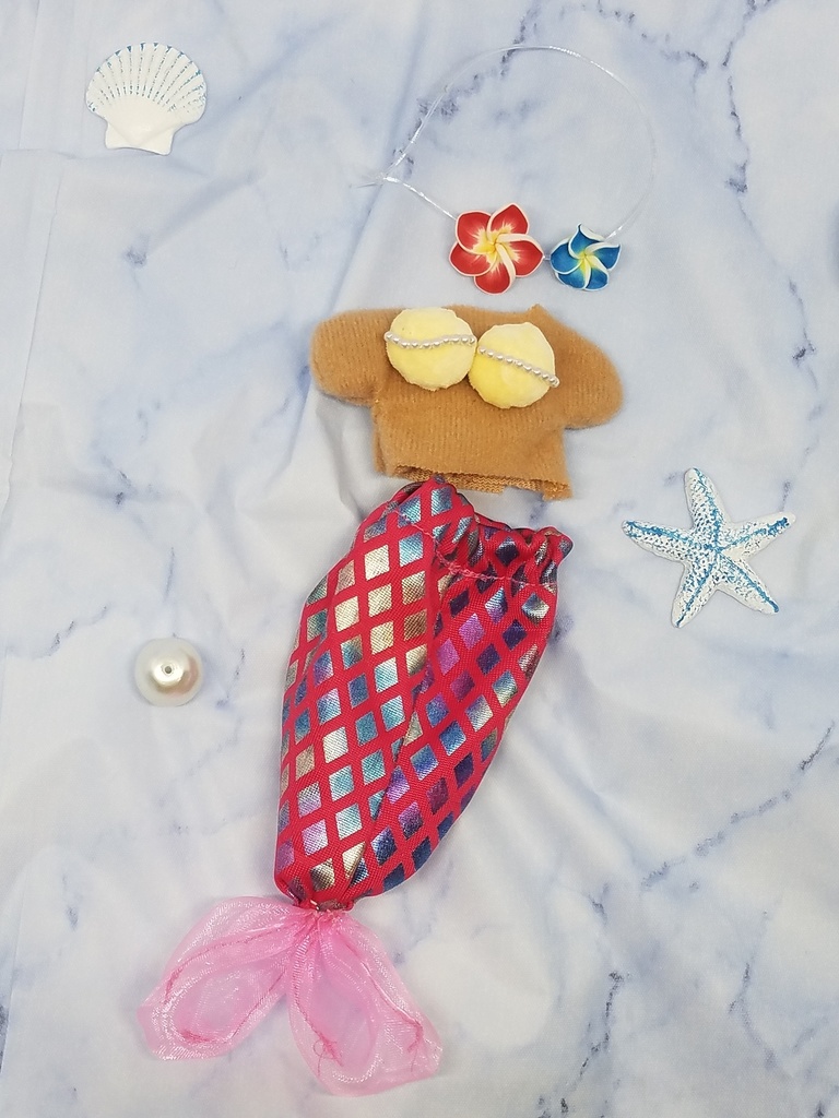 ぬい服 マーメイドセット 10cmサイズ 12cmサイズ