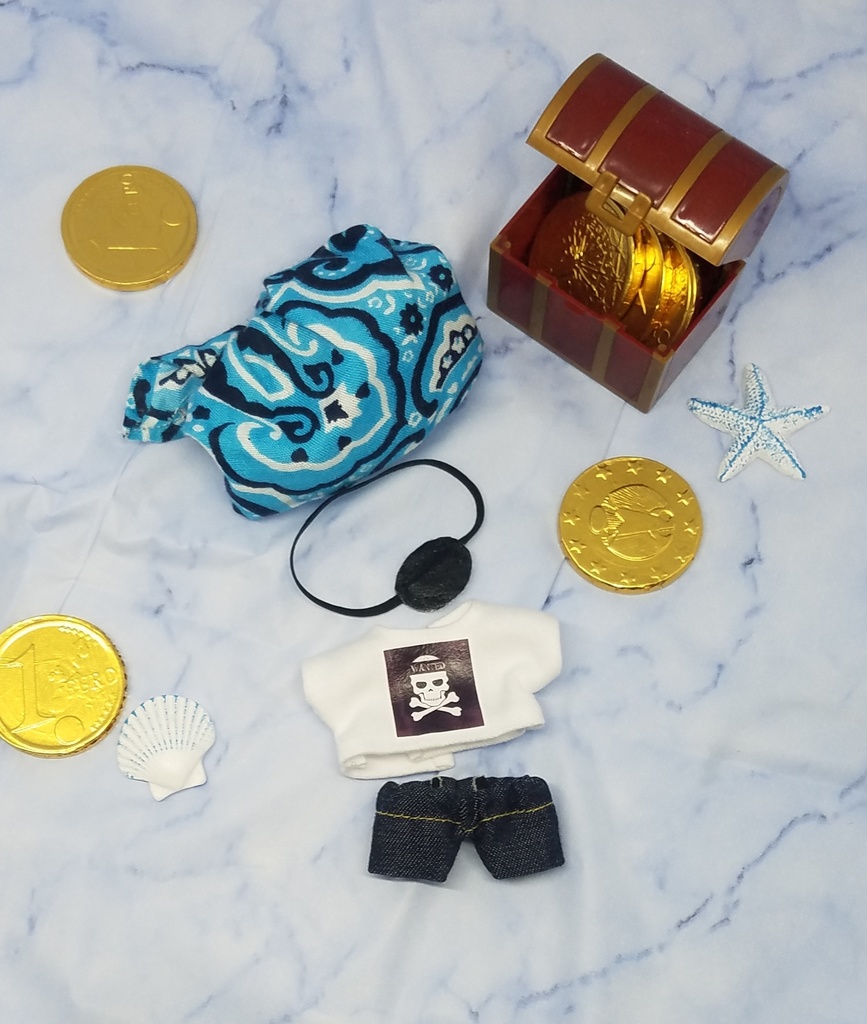 ぬい服 パイレーツセット 10cmサイズ 12cmサイズ