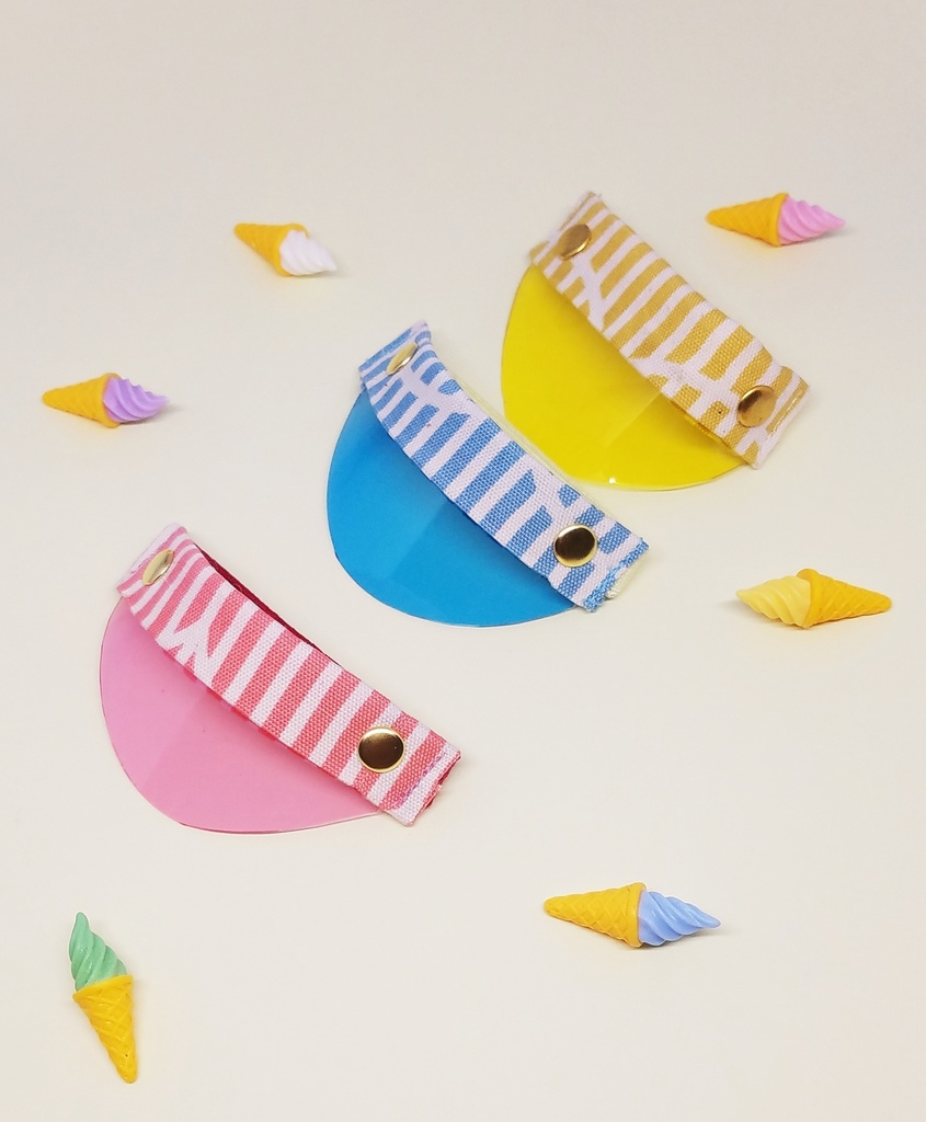 10cmサイズ 12cmサイズ ぬい服 サンバイザー アイスクリームサロペット 無地シャツ