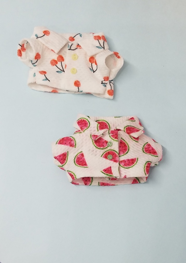 ぬい服 バケットハット 肩掛けカーディガン ポロシャツ 10cm 12cmサイズ