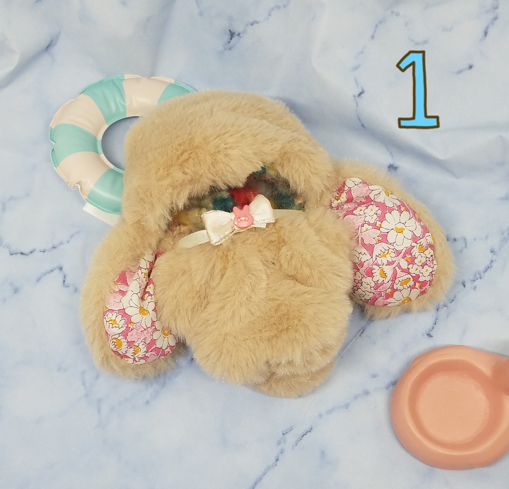 ぬい服　着ぐるみ　うさぎ　10ｃｍ　１２ｃｍサイズ