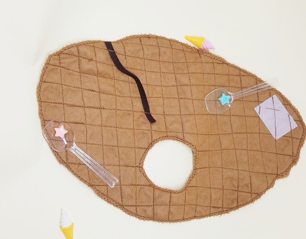 ぬい服 ソフトクリーム 10cm 12cmサイズ