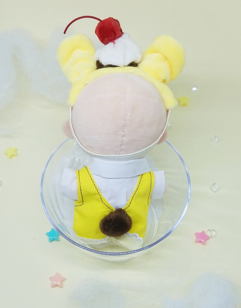 ぬい服 プリンアラモード セット 10cm 12cmサイズ