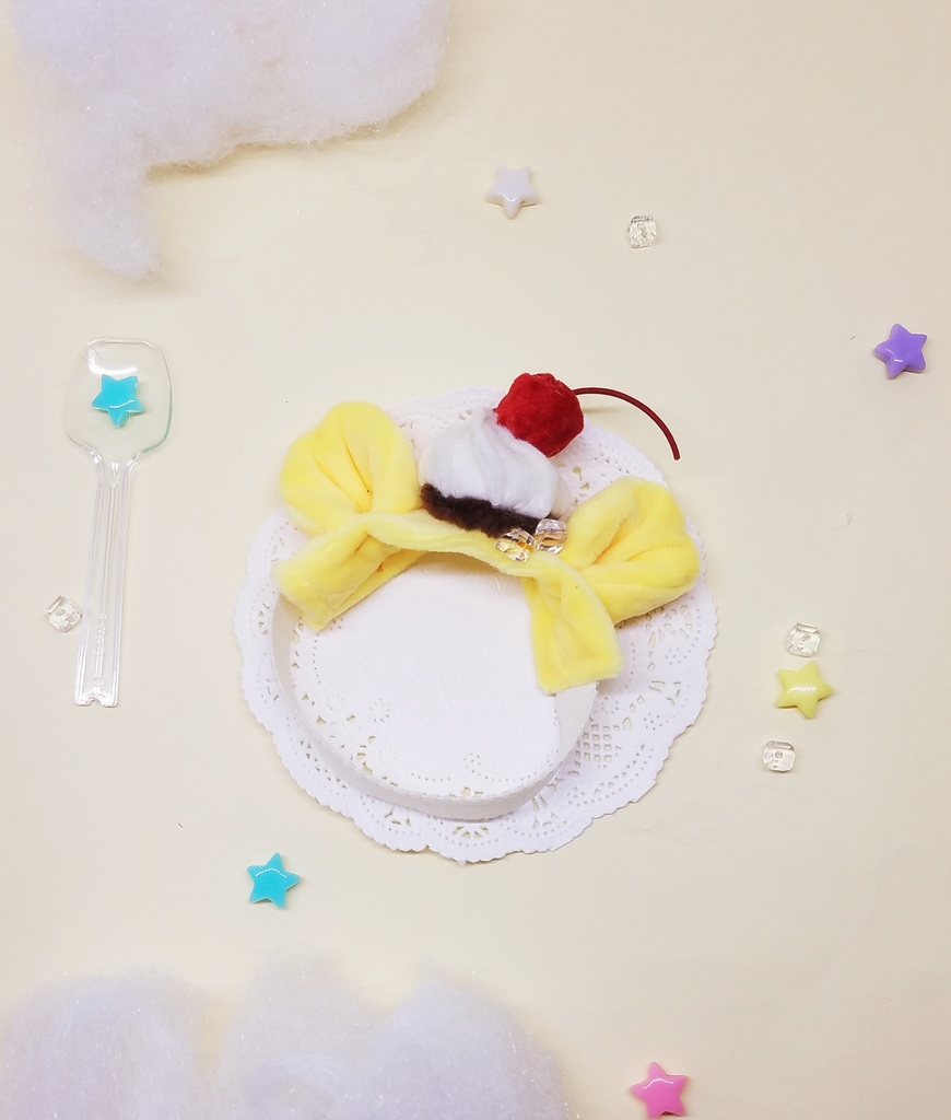 ぬい服 プリンアラモード セット 10cm 12cmサイズ