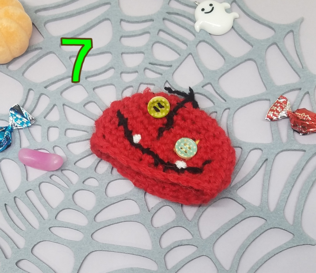 ぬい服 ハロウインニット帽子 10cm 12cmサイズ