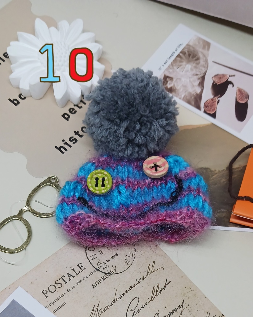 ぬい服 ハロウインニット帽子 10cm 12cmサイズ