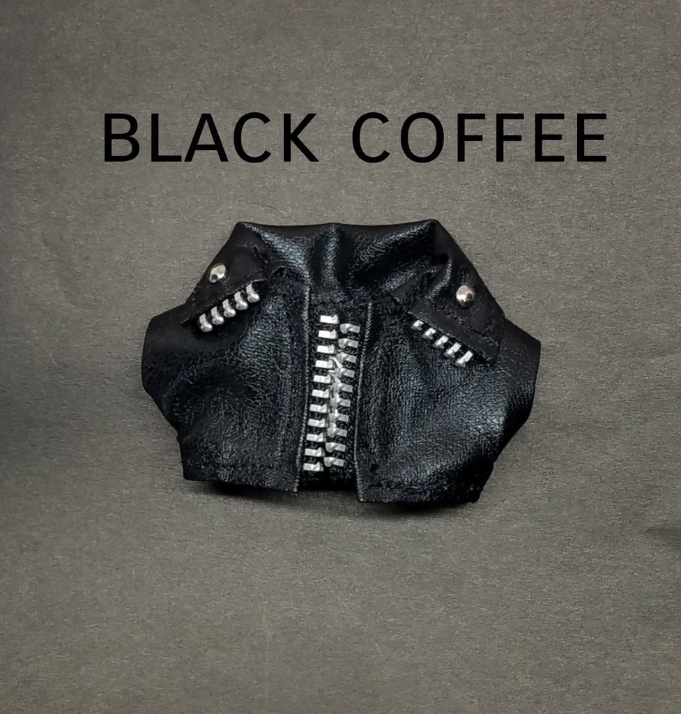 ぬい服 レザージャケット 10cmサイズ