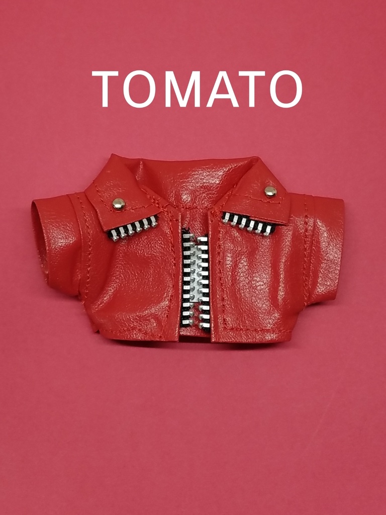 ぬい服 レザージャケット 12cmサイズ