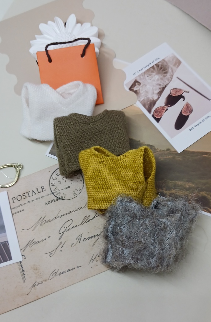 ぬい服 ハンチング帽 トレンチコート レザーバッグ 10cm 12cmサイズ