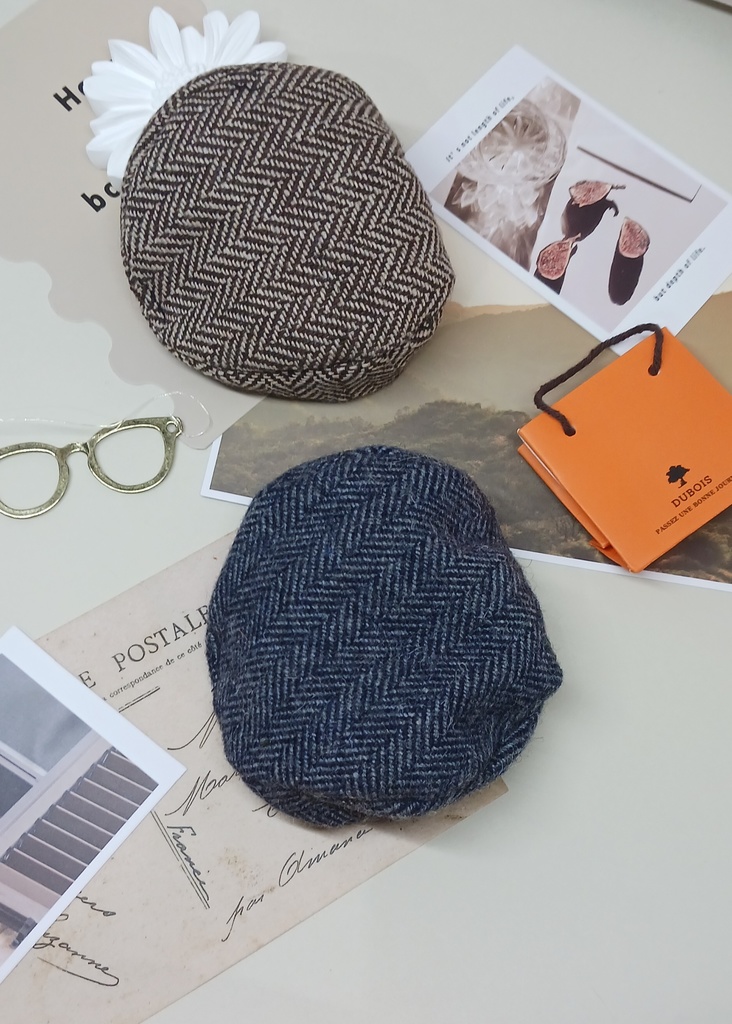 ぬい服 ハンチング帽 トレンチコート レザーバッグ 10cm 12cmサイズ