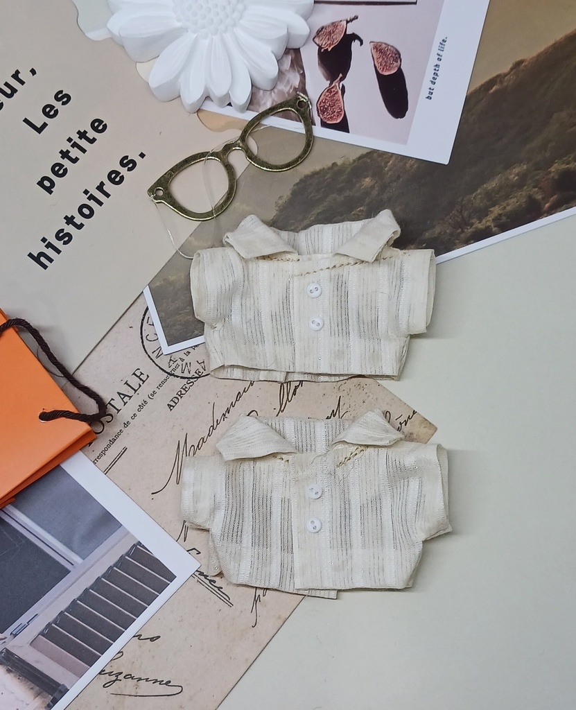 ぬい服 ハンチング帽 トレンチコート レザーバッグ 10cm 12cmサイズ