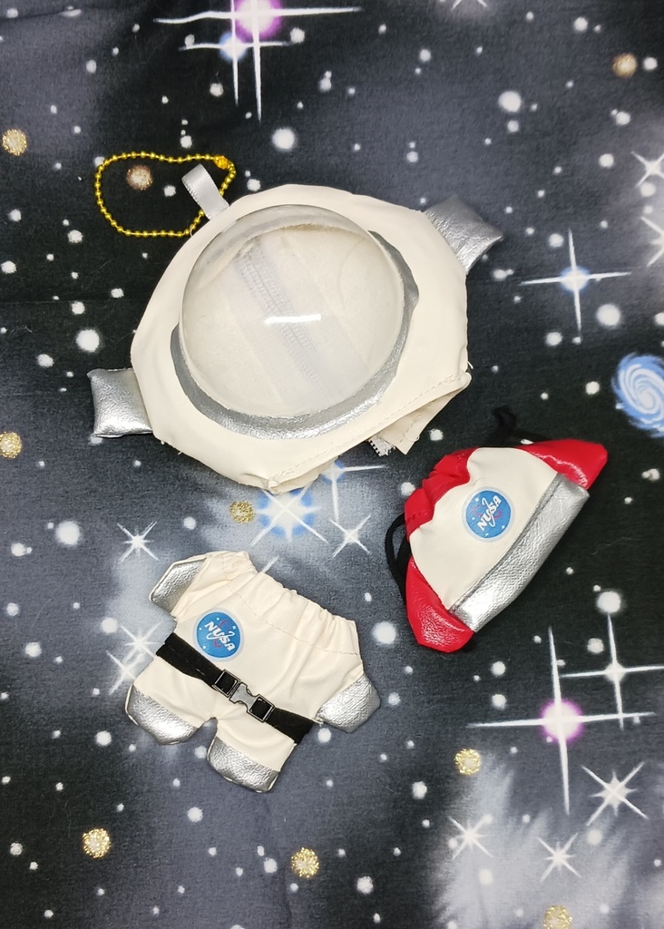 ぬい服 宇宙服 ロケットリュック 10cm 12cm サイズ