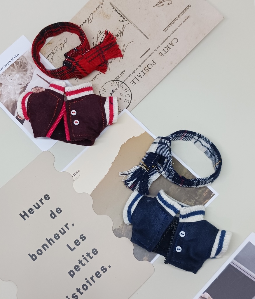 ぬい服 スタジャン 10cm 12cmサイズ