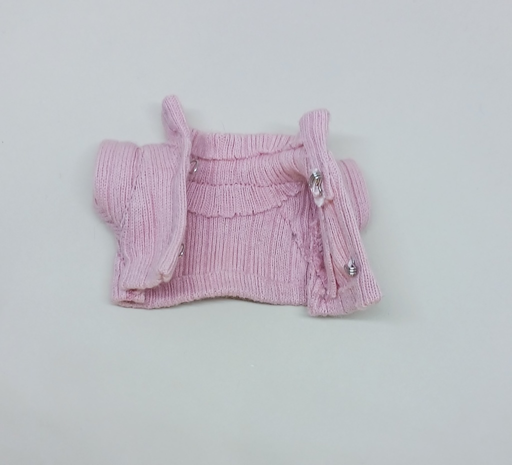 ぬい服 タートルネックリブニットセーター 10cm 12cm サイズ