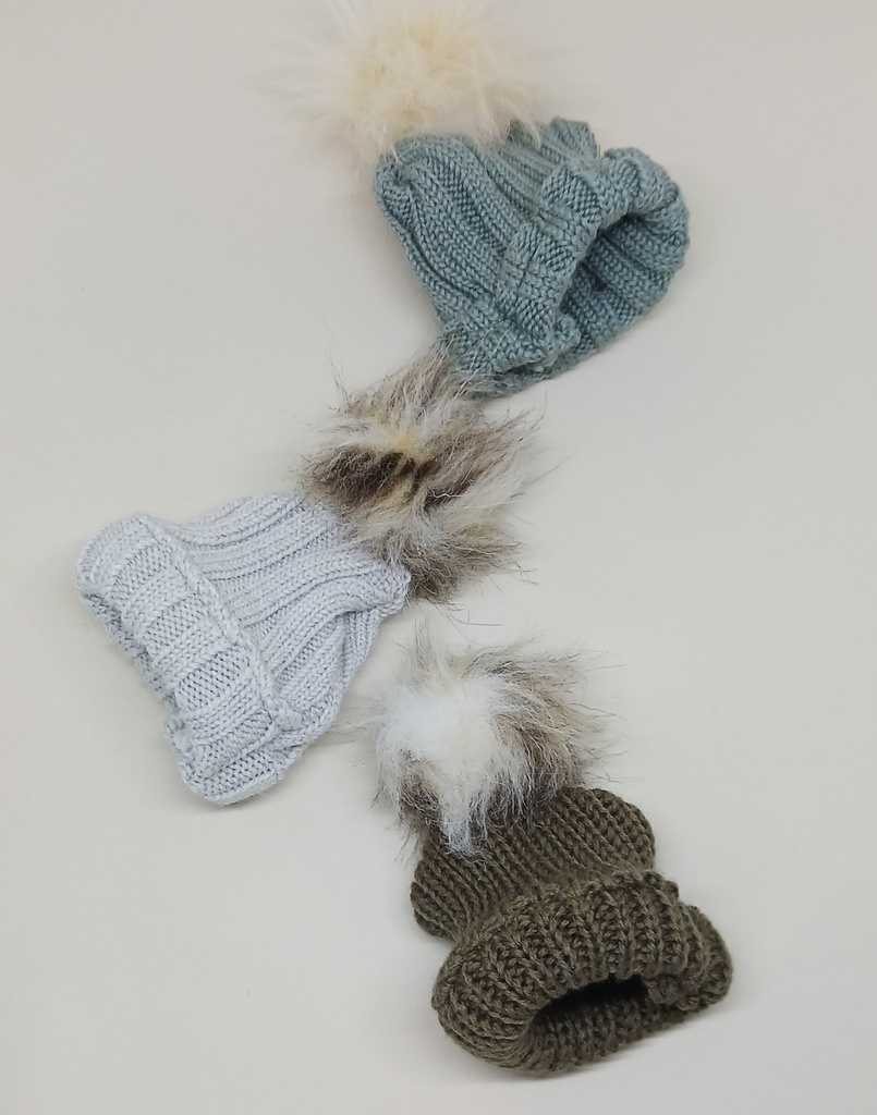 ぬい服 ニット帽子 10cm 12cmサイズ