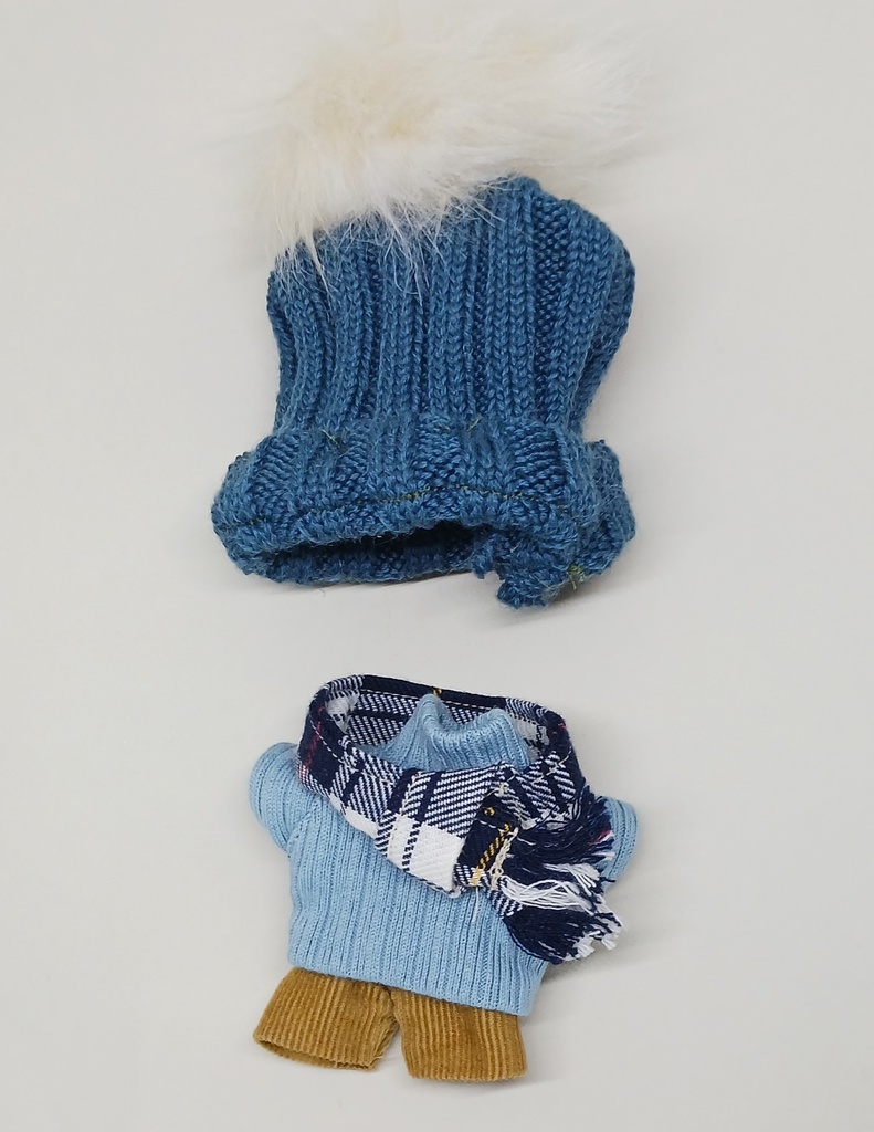 ぬい服 ニット帽子 10cm 12cmサイズ