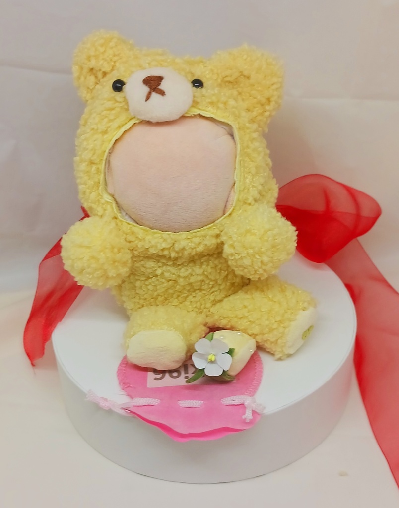 ぬい服 テディベア 着ぐるみ 苺 10cm 12cmサイズ