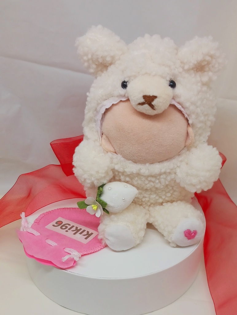 ぬい服 テディベア 着ぐるみ 苺 10cm 12cmサイズ