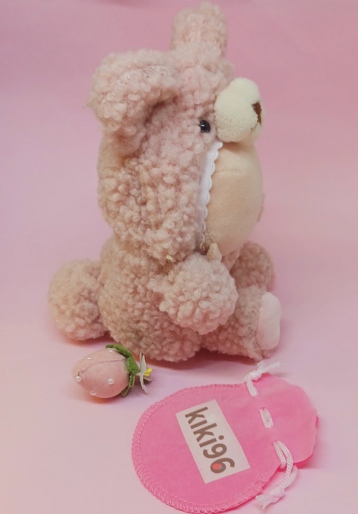 ぬい服 テディベア 着ぐるみ 苺 10cm 12cmサイズ
