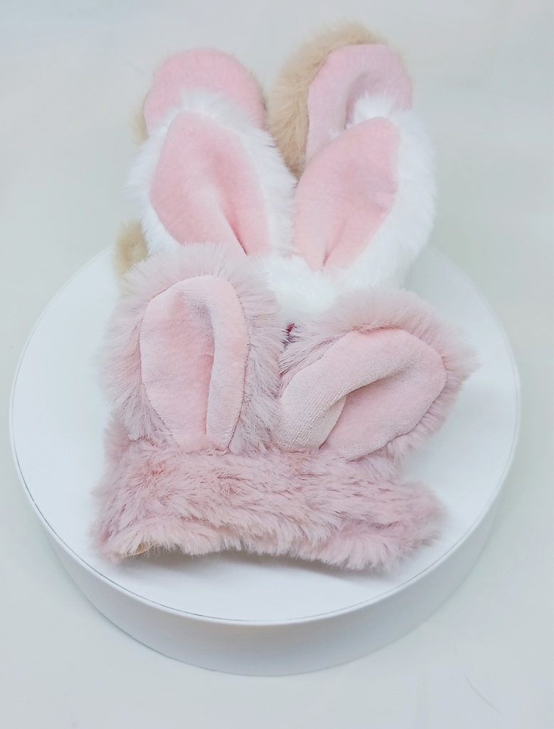 ぬい服 苺コーデセット うさ耳バンド サロペット 10cm 12cmサイズ