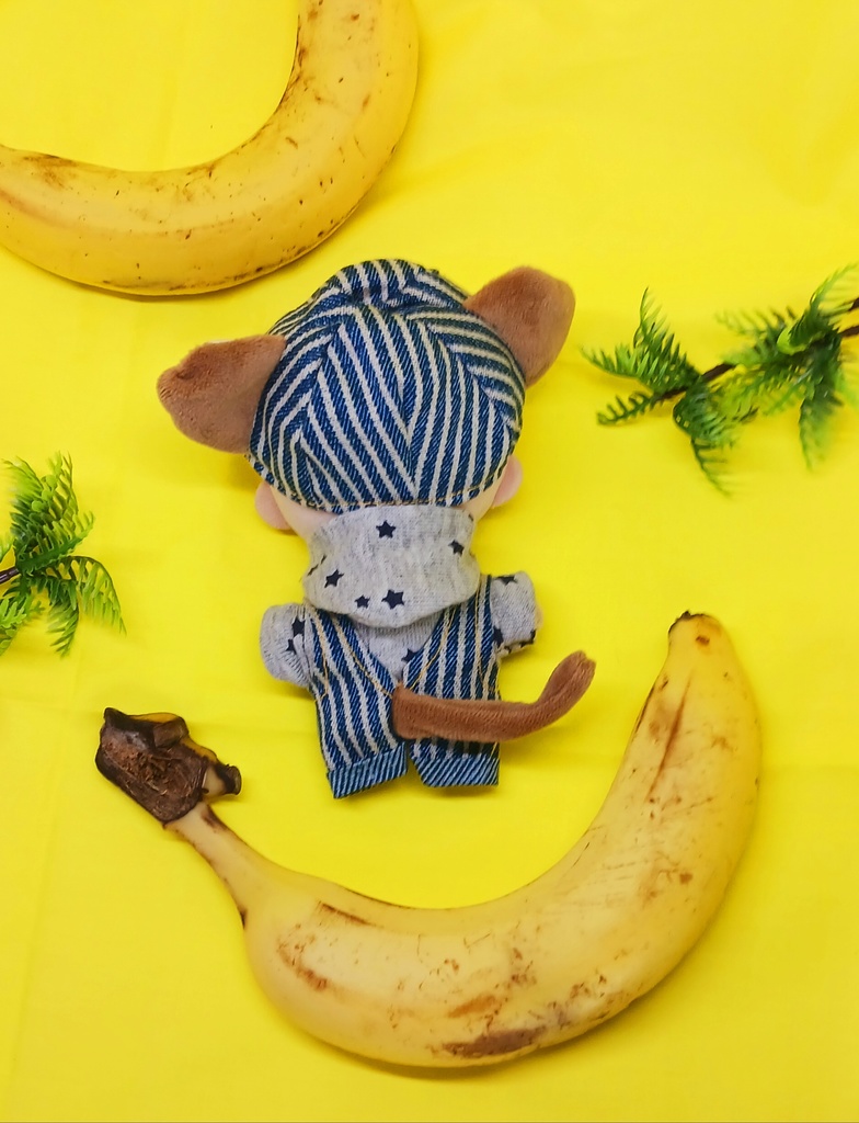 ぬい服 モンキー バナナ セット 10cm 12cmサイズ