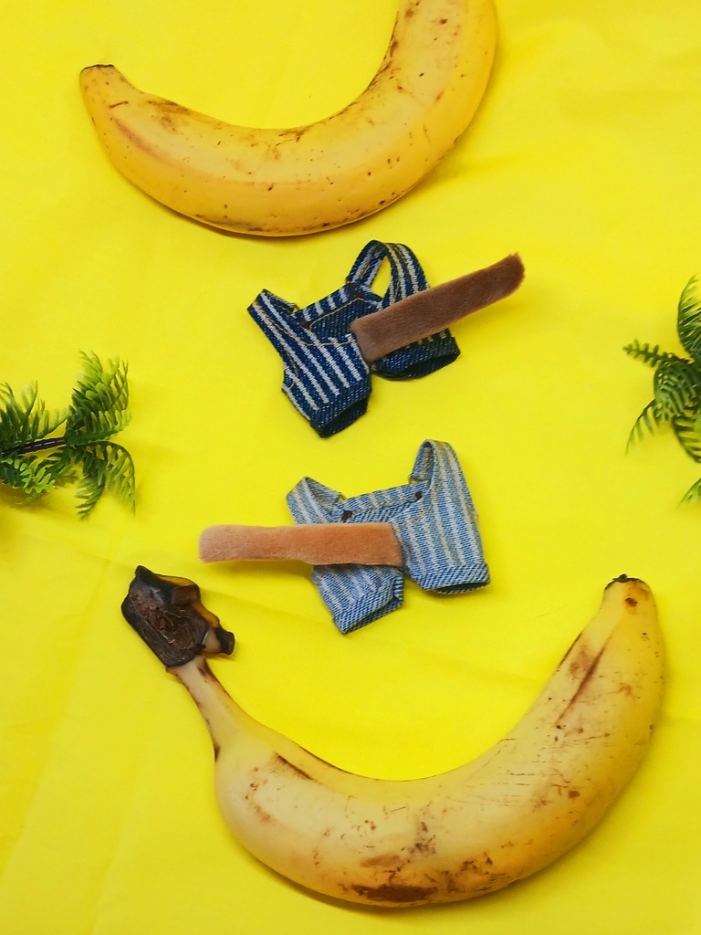 ぬい服 モンキー バナナ セット 10cm 12cmサイズ