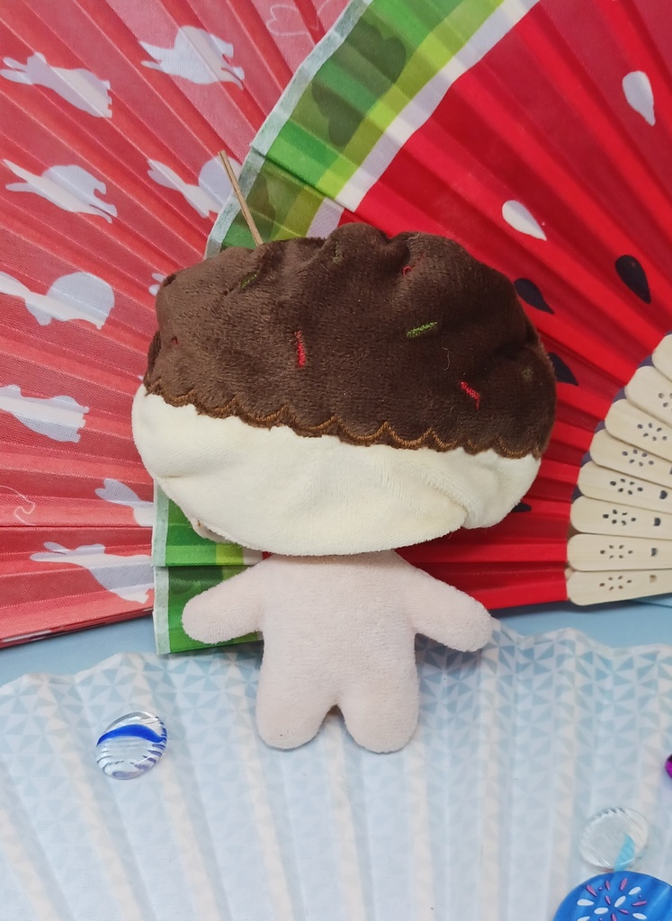 ぬい服 かき氷 タコ焼き 被り物 10cmサイズ 12cmサイズ