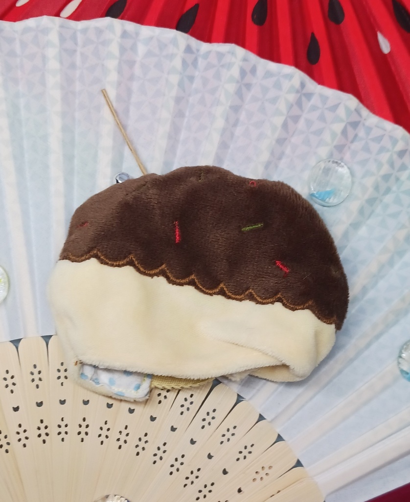 ぬい服 かき氷 タコ焼き 被り物 10cmサイズ 12cmサイズ