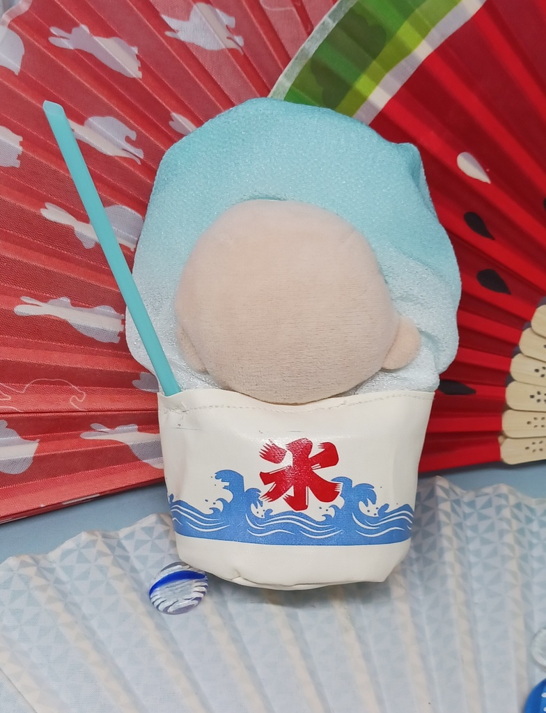ぬい服 かき氷 タコ焼き 被り物 10cmサイズ 12cmサイズ