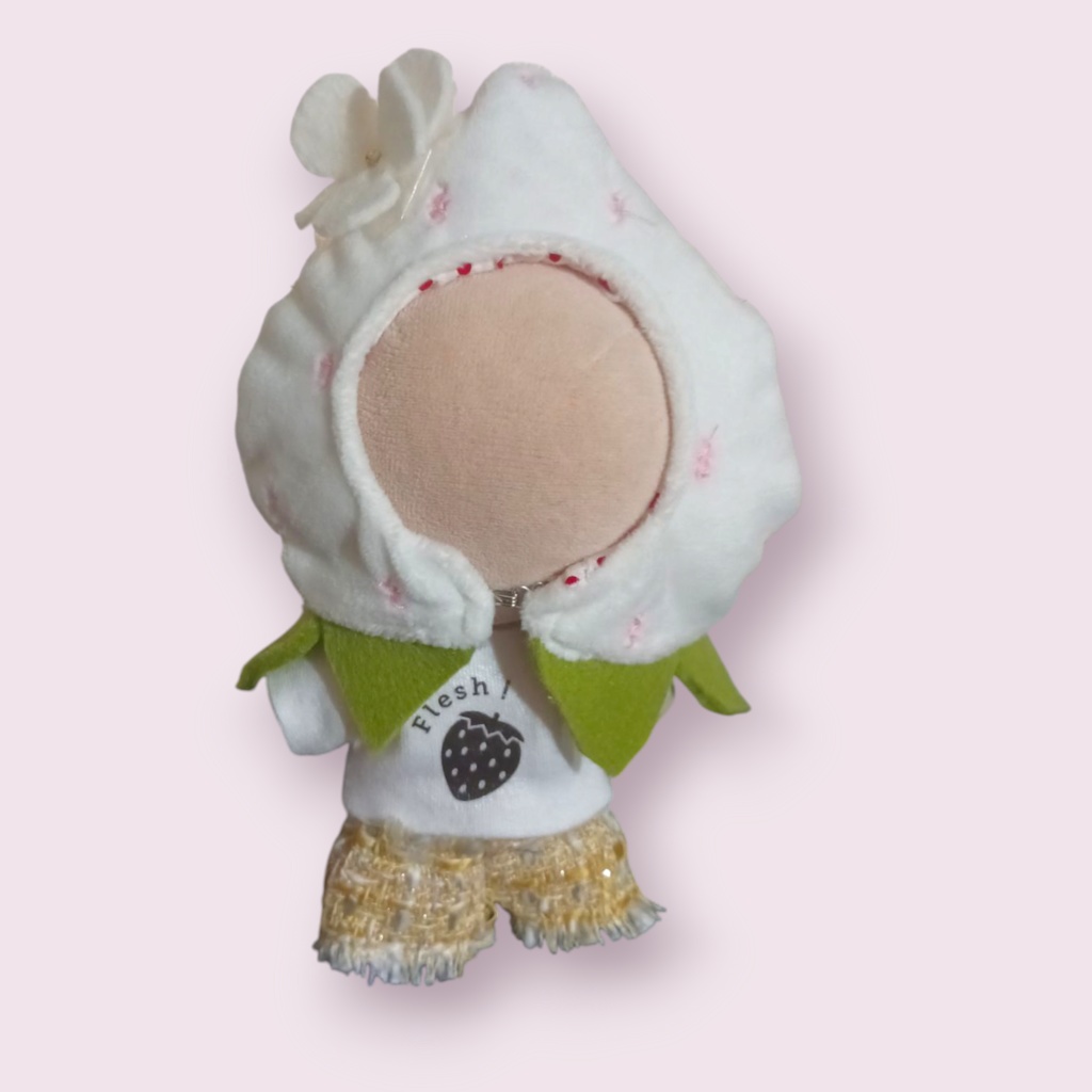 ぬい服 苺被り物 10cm 12cmサイズ