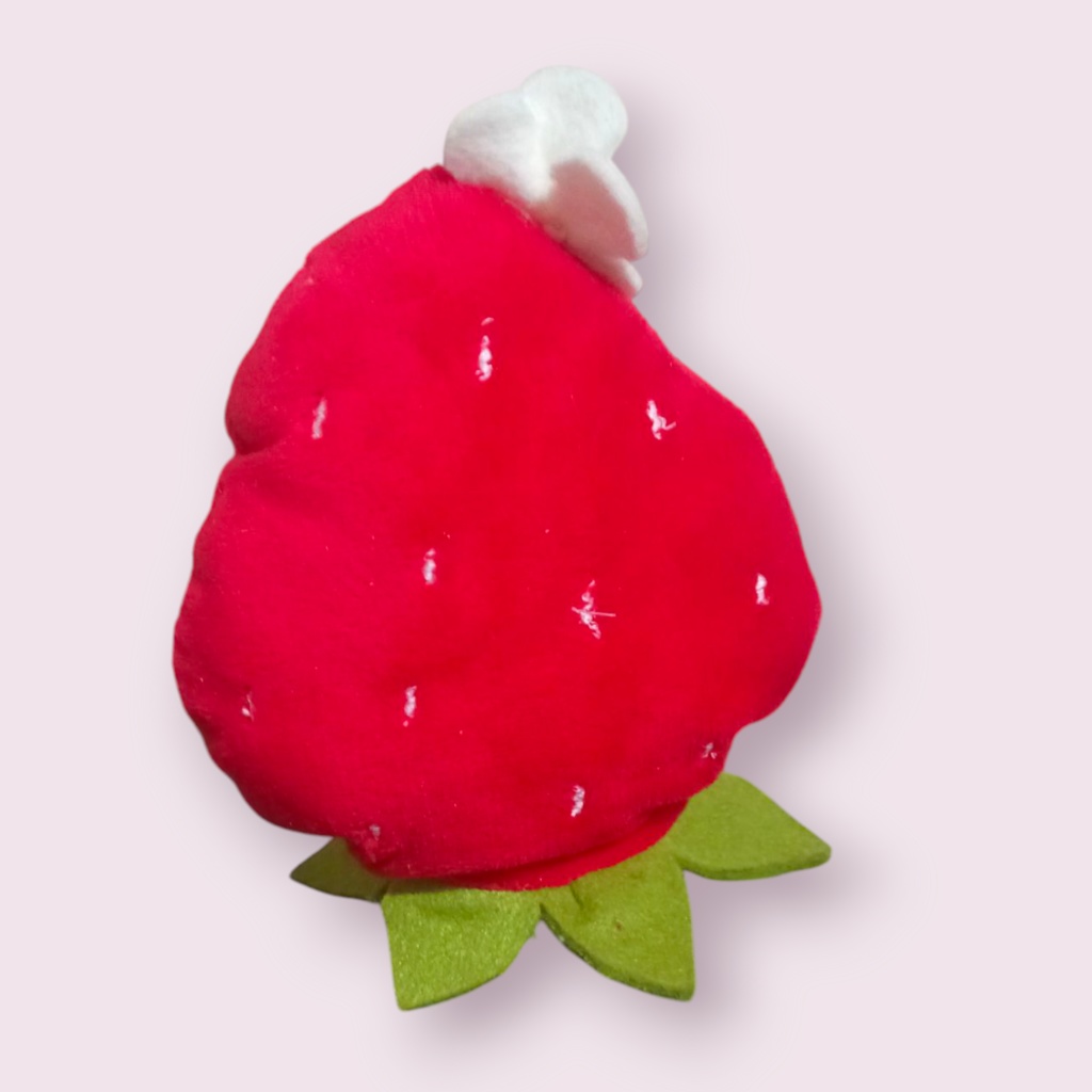 ぬい服 苺被り物 10cm 12cmサイズ