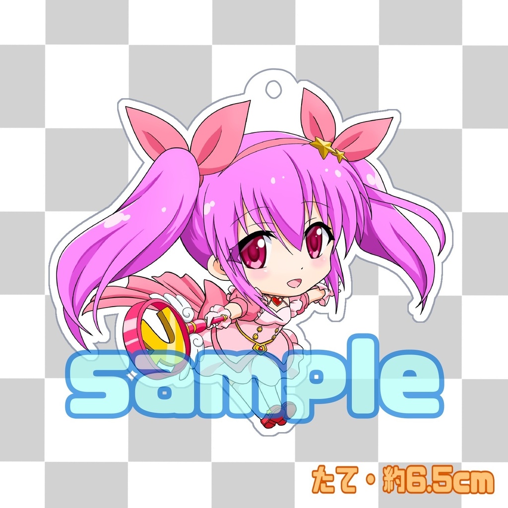 魔法少女イエヤスアクリルキーホルダー Kojiospa Booth